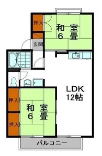 ハートフル夢前Ⅱ【1階】の間取り