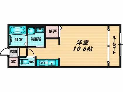 アドバンス グナーデ【2階】の間取り