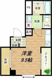 ビッグシャイン今里【2階】の間取り