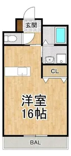 テュールコワーズ【2階】の間取り