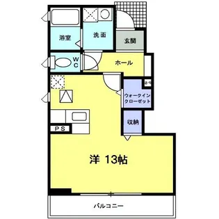 ベルフォーレ【1階】の間取り