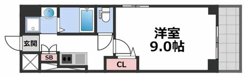 朝陽館【2階】の間取り