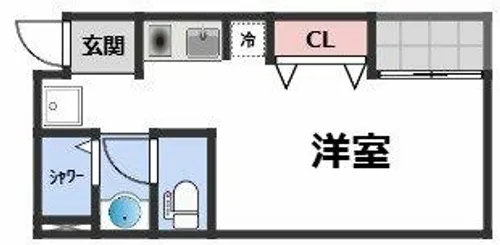 ハウス嘉【2階】の間取り