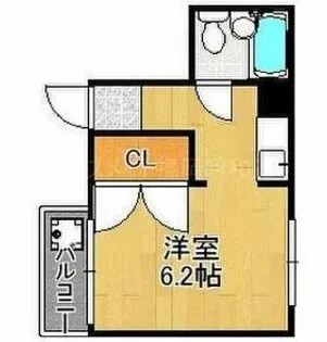 シルバーハイツ蓮池【3階】の間取り