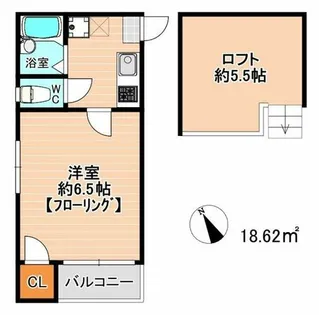 プリエール【101号室】の間取り