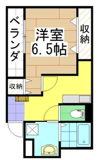 福岡県北九州市八幡西区田町2丁目【アパート】の間取り
