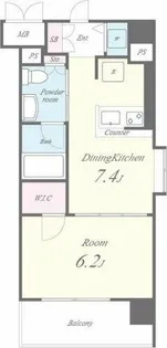 セイワパレス大阪城北【8階】の間取り