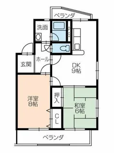こぐま館【2階】の間取り