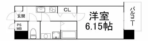 大阪府大阪市都島区内代町3丁目【マンション】の間取り