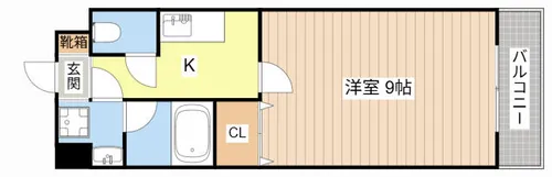 GRAND SOLEILⅢ【504号室】の間取り