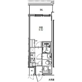 愛知県名古屋市熱田区沢上1丁目【マンション】の間取り