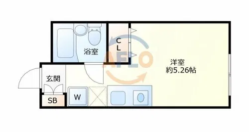 Torishima Garden【1階】の間取り