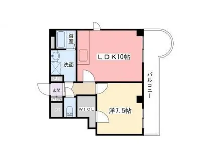 カルム白鷺【5階】の間取り