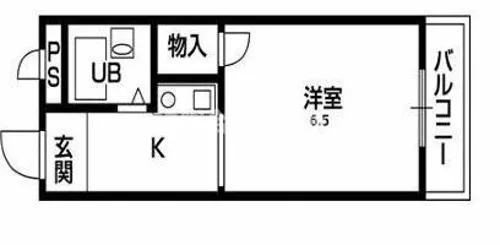 菱屋西ロイヤルハイツ【1階】の間取り