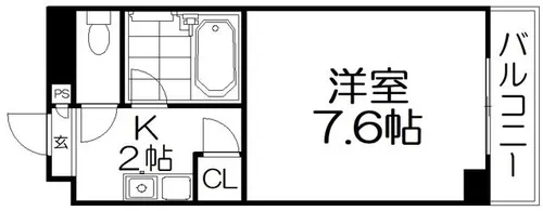 メゾン・ド・ファミーユ【4階】の間取り