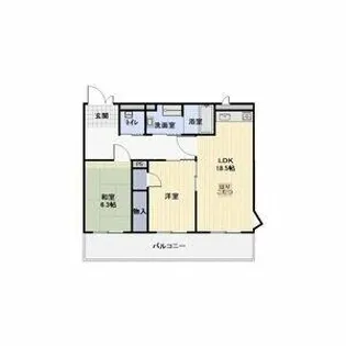 Surplusリーベ Ⅰ【101号室】の間取り