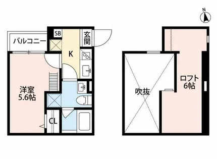 ESOLA【1階】の間取り
