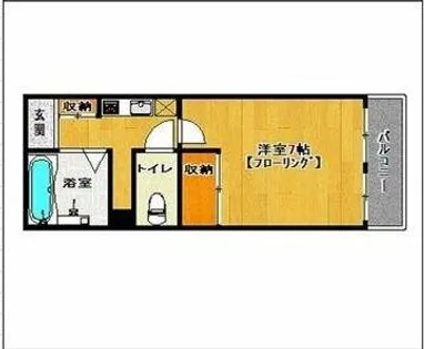 シーサイド箱崎【2階】の間取り