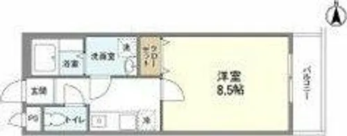 Merveille【2階】の間取り