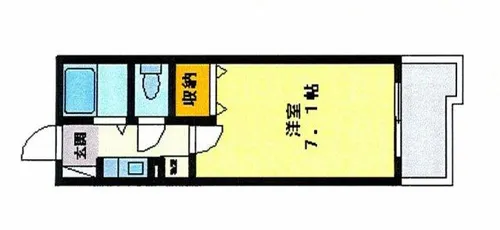 ハートピア鍛冶町【403号室】の間取り