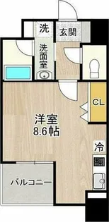 CITY SPIRE 名古屋大須【9階】の間取り