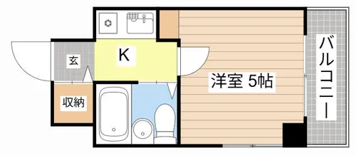 アセンティアびわこ【303号室】の間取り