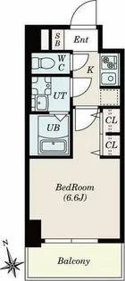 S-RESIDENCE今池arcana【4階】の間取り