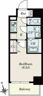 S-RESIDENCE今池arcana【9階】の間取り