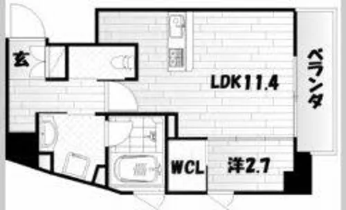 グラン グレイス【2階】の間取り