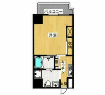 JJ COURT市元【6階】の間取り