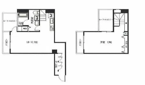 クレグラン南船場【9階】の間取り