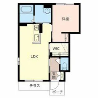 エルヴィータ上滝野【0101号室】の間取り