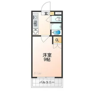 グランドールワタナベⅡ【3階】の間取り