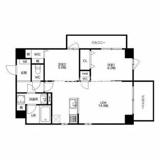 La vie Belle【3階】の間取り