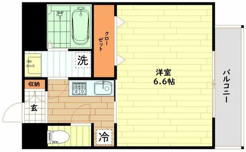 Luxe海老江Ⅱ【5階】の間取り