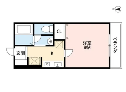 ラスカルの森【2階】の間取り