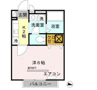 アーク舟岡【1階】の間取り