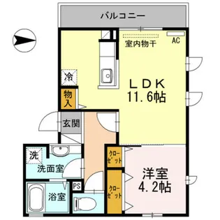 メゾン・プレミール【2階】の間取り