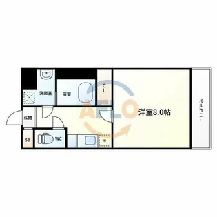 サンティール【3階】の間取り