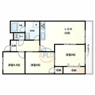 メゾンセレナ【2階】の間取り
