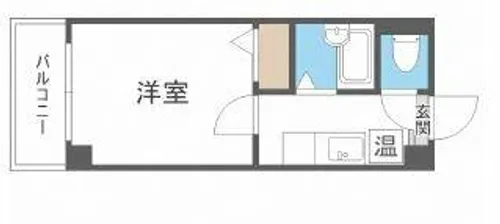 シティライフエステート難波南【11階】の間取り