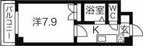 アイビーリーグ大曽根【8階】の間取り
