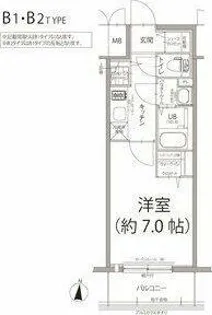 エスリード栄ラ・ヴィ【15階】の間取り
