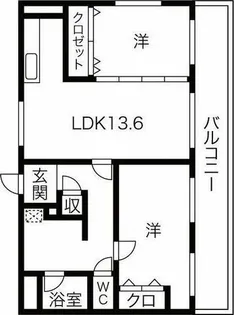 グランプリシード【3階】の間取り
