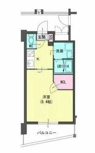 ラフィーネ葛原レスト【4階】の間取り