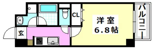 ピュール【3階】の間取り