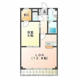 アールズコート【1階】の間取り