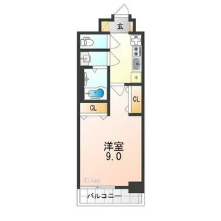 GLUCK MAISON S-SAKAI XVI【4階】の間取り