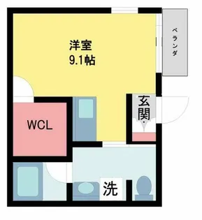 レジデンスコート池田【303号室】の間取り
