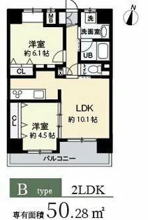 MORADA・MⅡ【3階】の間取り